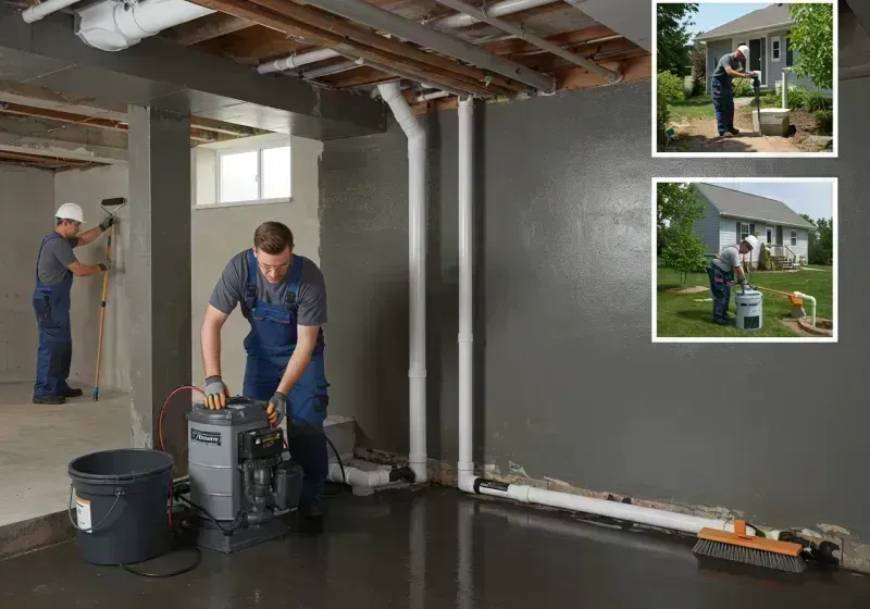 Basement Waterproofing and Flood Prevention process in Rome, IL